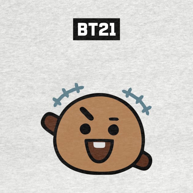 bt21 bts exclusive design 94 by Typography Dose